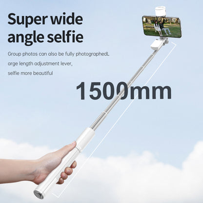 LYSOATUR A900 All-in-one Selfie Stick Tripod with RGB Fill Light